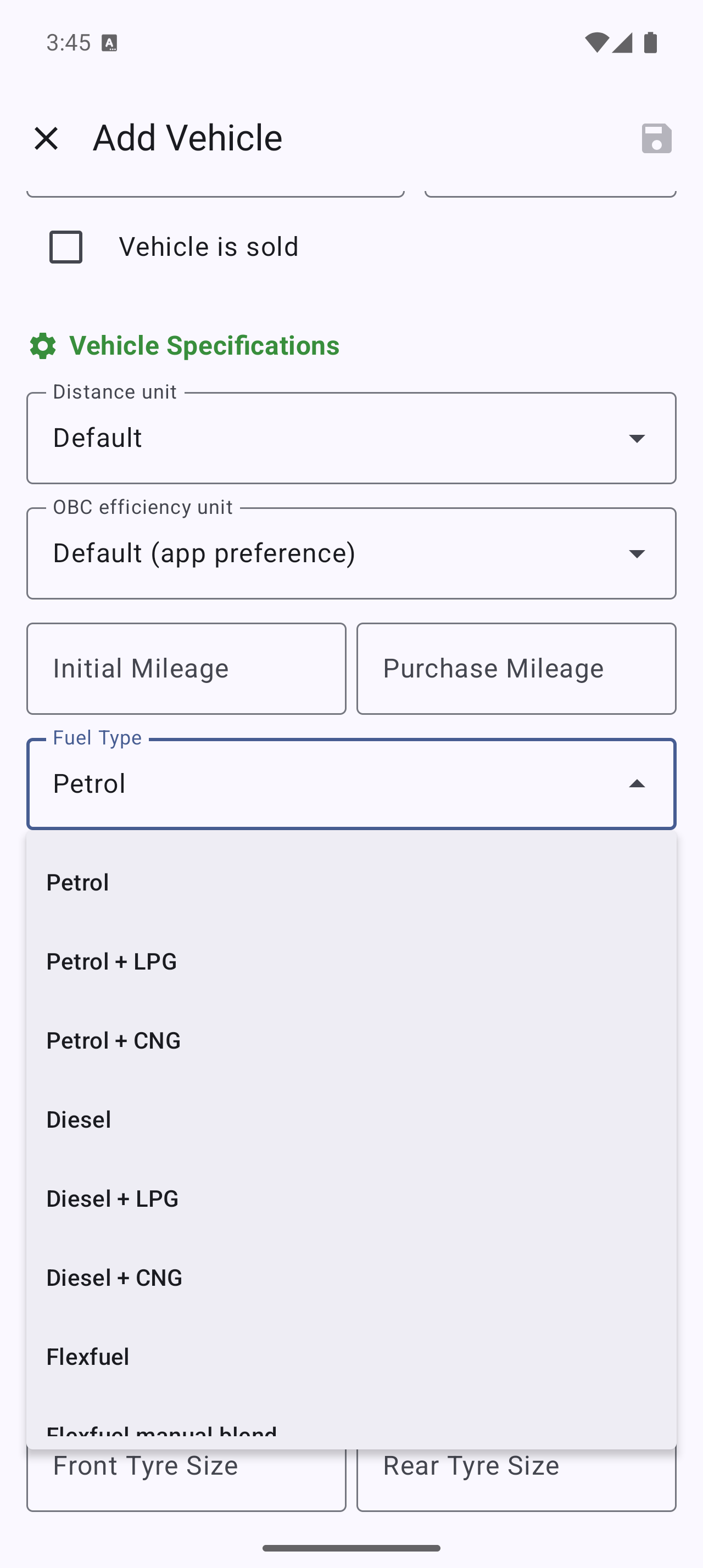 Choosing a fuel type, including LPG, CNG and dual-fuel options